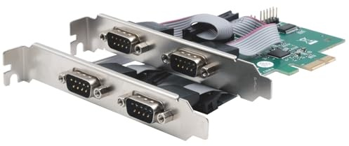 EX-46014 4S Seriell RS-232 PCIe Karte