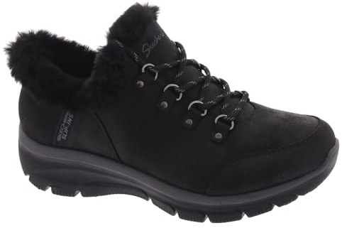 Skechers Easy Going Damen Slip-Ins für Herbstabenteuer, freihändig, Schwarz, 40 EU