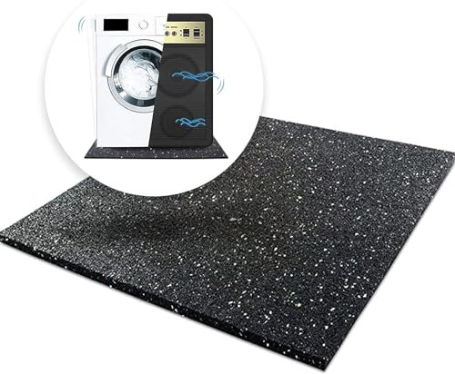 Anti-Vibration Mat Made in Germany – High Efficiency – Vibration Dampening Mat for Washing Machines and Other Electrical Devices – Many Sizes (0,5 x 125 x 450 cm)