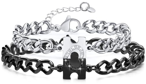 MEALGUET Couples Matching Bracelets for Men Women