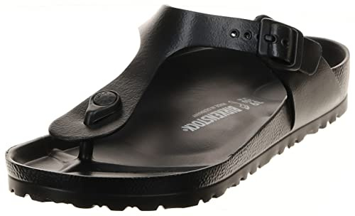 Birkenstock Gizeh Fettleder Art. Nr, Schwarz, 37.5 EU