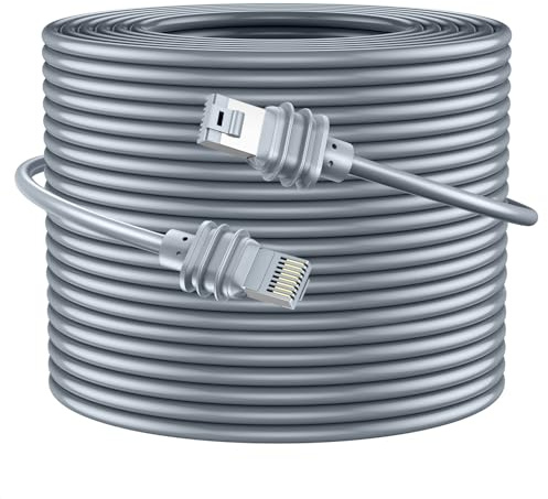 XGMATT Starlink Gen 3 Kabel 45M,wasserdichte Starlink-Kabelverlängerung | für Starlink Standard Actuated Gen 3 / Satellite V3, Ersatz-Starlink-Ethernet-Kabel Gen 3