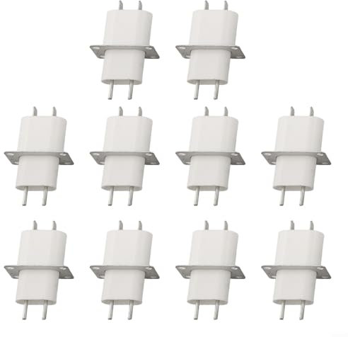Lot de 510 prises d'alimentation 4 broches fiables pour four à micro-ondes pour un fonctionnement fluide (10 pièces)