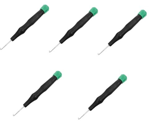 Supvox 5 Stück Badminton-Bespannungsmaschine Netz Pickleball-Paddel Essiggurke Tennis besaitungsmaschine Tennis-Saitenmaschine Einfädelhaken für Badmintonschläger Schlägerzubehör Plastik