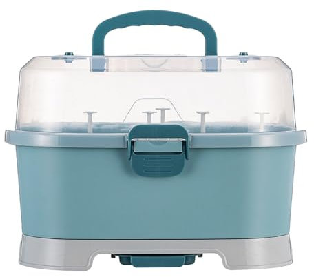 Flaschen-Organizer – Flaschenregal zum Trocknen von Flaschen | Wiederverwendbarer Flaschenhalter | Organizer für Küchenschränke mit großer Kapazität | Aufbewahrungsboxen für den Kindergarten