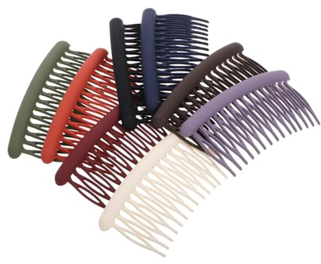 Healeved 8pezzi Pettini Laterali per Capelli Intrecciati Pettini Decorativi per Capelli Fini Piccoli Laterali Francesi Accessori per Ragazze