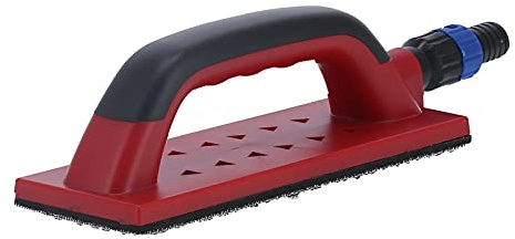 NDNCZDHC Hand Dust Extraction Sanding Block, 9in Length Plastic a Suction Adjustment Switch Sits at The Interface Sanding Block Vacuum