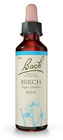 Original Bachblüten Tropfen Nr. 3 Beech: Empathie und Leichtigkeit entwickeln mit der Bach-Blüte Rotbuche, 20ml