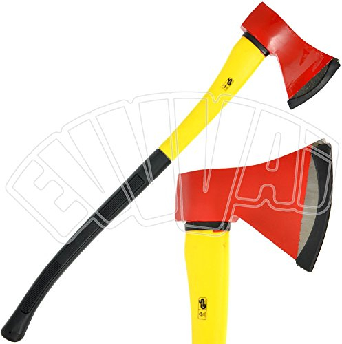 ACCETTA SCURE SPACCALEGNA 1,5KG MANICO IN FIBRA ASCIA TAGLIO LEGNO POTA POTATURA