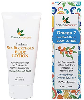 Seabuckwonders Sea Buckthorn Body Lotion, 6 Ounce by Seabuckwonders