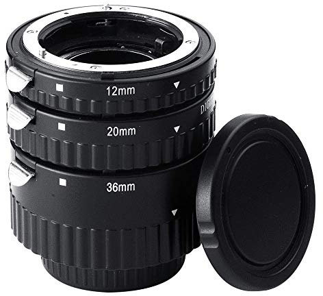 Mcoplus Extnp Auto Focus Macro Extension Tube Set (12mm 20mm 36mm) for Nikon AF AF-S DX FX SLR Cameras