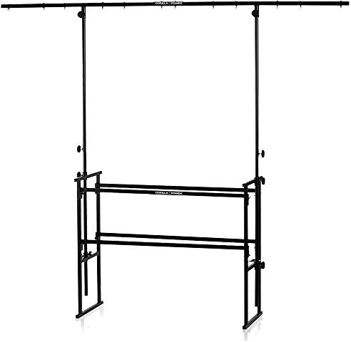 Gorilla GDS-4 4ft Complete Disco Stand With Carpet Shelf