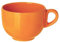 Excelsa Jumbo, 44476 Tazza in Ceramica, 400 ml, Arancione