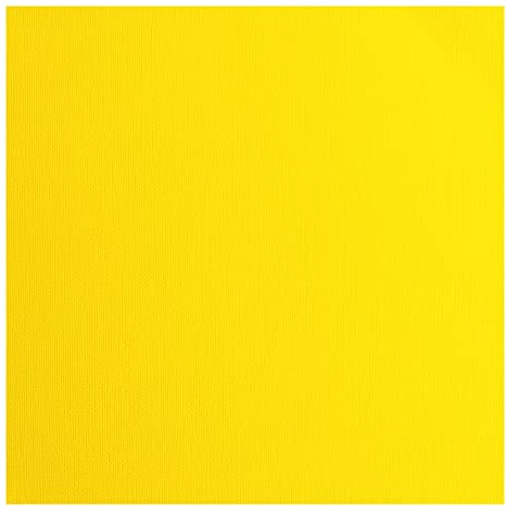Vaessen Creative Florence Cardstock Papier, Gelb, 216 Gramm/m², Quadratisch, 30,5 x 30,5 cm, 20 Stück, Textur, für Scrapbooking, Kartenherstellung, Stanzen und andere Papierbasteleien