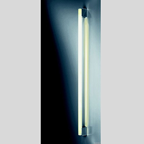 Wandleuchte OMEGA 20, 1x S14s, 60-100cm, 2 Sockel, IP20, schwarz matt