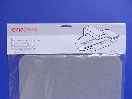 Elna Ironing Board Foam Pad for Ironing Press 819920-22, Dark Grey, Pack of 1