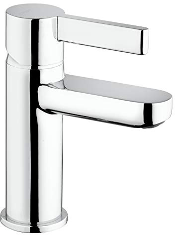 Paini - Sofia 211 Rubinetto Miscelatore Bagno Monocomando con Scarico Clic Clac per Lavabo, finiture Cromate e brillanti, Design accattivante, interamente prodotto e lavorato in Italia