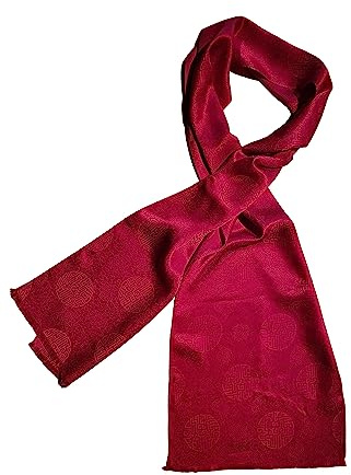 Posh Gear Herren Seiden Schal Satinecho aus 100% Seide
