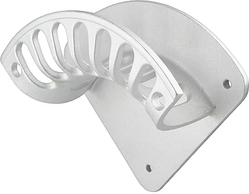 Fittingteile - Wandschlauchhalter - Aluminium - für Gartenschlauch, Druckluftschlauch UVM.. - (BxHxT: 188 x 147 x 70 mm)