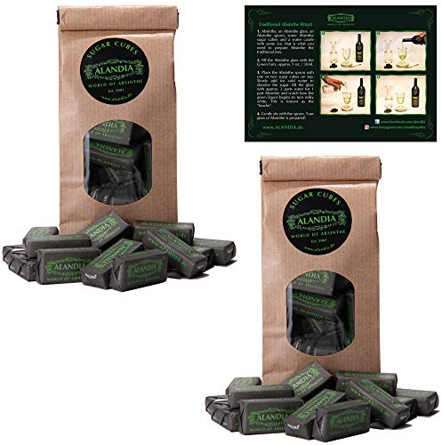 2x Zollette di Zucchero in Sacchetto Richiudibile | Zucchero da Assenzio di ALANDIA