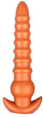 Super lange Analkugeln, Flüssiger Silikon Analplug Analdildo mit Schmaler Ausgestellter Basis Sexspielzeug für Anfänger und Fortgeschrittene Benutzer Roluck…