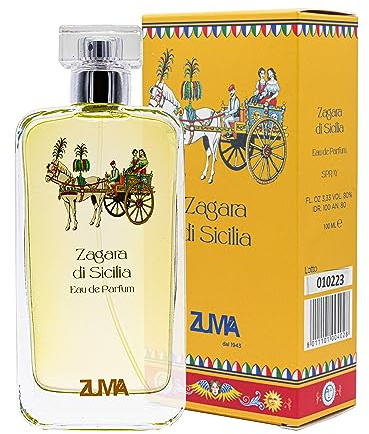 Profumi Zuma - Profumo Uomo e Donna alla Zagara di Sicilia - Eau de Parfum Unisex Fragranza Floreale Spray - Made in Italy (Zagara di Sicilia 100 ml)