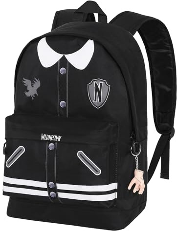 Wednesday Varsity-FAN HS Rucksack 2.0, Schwarz