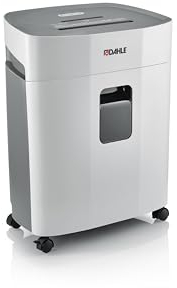 Dahle PaperSAFE PS 240 Aktenvernichter (10 Blatt, Sicherheitsstufe P4, Partikelschnitt, öl- und wartungsfrei, 25 Liter) grau