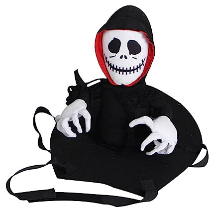 BELLIFFY Pet Halloween Kostüm Für Hunde Geisterumhang Atmungsaktive Und Bequeme Kleidung Für Haustiere Für Halloween-feiern Und Rollenspiele Erhältlich