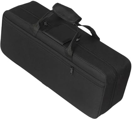 Amagogo Trompetenrucksack Trompetentragetasche Aufbewahrungsbox Trompeten-Gig-Instrumentenkoffer Tragbares Instrumentenzubehör Trompetenhalter