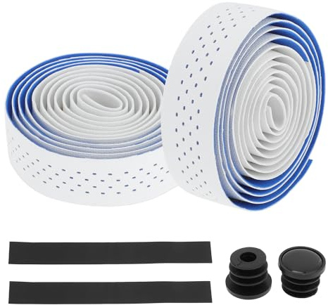 BULLSPANN Lenkerband Für Rennrad, 1 Set, Rutschfest & Stoßdämpfend | Material: PU, EVA, Länge: 2.14m, Breite: 30mm, Kompatibel Für Mountainbike, Polsterung, Sicherer Griff