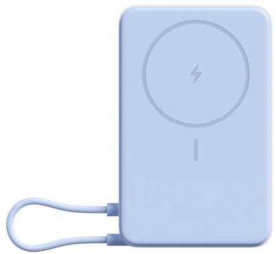Xiaomi Magnetic Power Bank 10000mAh con Soporte Integrado, Beige | Power bank MagSafe 10000mAh con soporte integrado. Carga inalámbrica + soporte — perfecto para viajes y videollamadas.