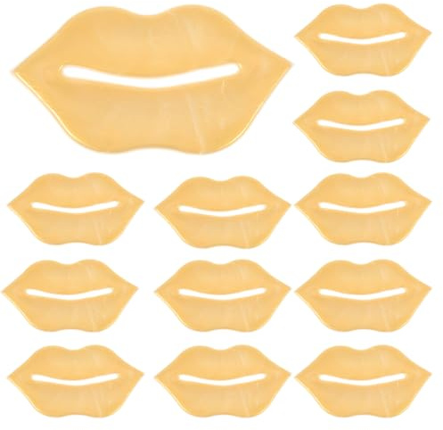 LIFKOME 30 piezas Mascarillas Labiales Hidratantes Gel de Colágeno para Labios Secos y Agrietados Almohadillas Cuidado Necesario para Mujeres Hidratación Profunda y Suavidad