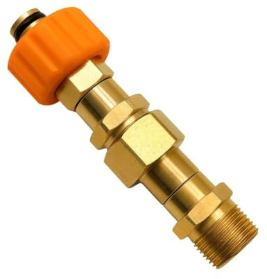 M&M Smartek Drehadapter TR22 auf M22 AG für Kärcher Easy!Lock | Messingadapter mit Drehgelenk, für Kärcher HD/HDS/ProHD und Easy!Force Pistolen