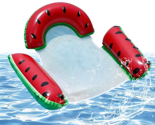 Uppblåsbara Poolflotten för Vuxna | PVC-hopfällbar Fruktdesign Vattenmadrass | Uppblåsbara vuxna vattenflottar - för Solbad Utomhus Sjö Flod Trädgårdsfest
