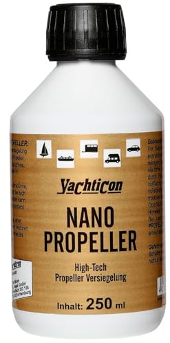 YACHTICON Nano Propeller 250 ml - Propeller Versiegelung für Boote, Schutzschicht gegen Bewuchs für Außenborder, Z-Antriebe und Metallteile im Unterwasserbereich