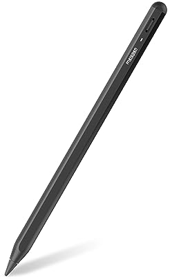 Metapen Pencil A8 for iPad 2018-2025, (2X Faster Charge), Pixel Precision, Tilt Sensitive Stylus Pen Compatible Apple iPad 11/10/9/8/7/6th Gen, Pro 12.9/11/13 Inch M4, Air 3/4/5/M2/M3, Mini5/6, Black