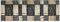 LYYK Alfombra de Pasillo Lavable Antideslizante, Pelo Corto y Moderna, se Vende por Metros para habitación, salón y Cocina 40x100cm