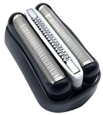 Braun Series 3 Elektrischer Rasierkopf 32B, Schwarz, Kompatibel mit Braun Series 3 Scherkopf, Ersatzteil, 360-Grad-Rasur, Erwachsene Männer