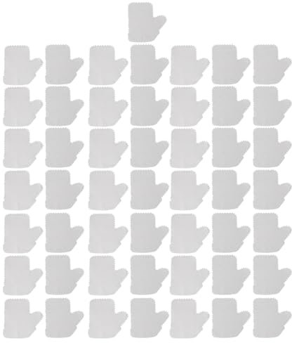 TOPINCN 50pcs Non Woven Dusting Gloves, Fish Scale Duster Glove, Reusable Dry Wet Gloves for Window Slots Glass Kitchen Utensils Floors Desks