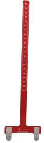 Pilipane Règle de réglage de l'arc carrée en forme de T en acier inoxydable pour archer professionnel