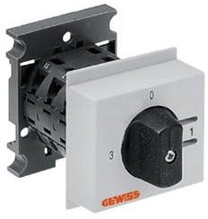 Gewiss GW96953 - Conmutador 3 posiciónes retorno a 0