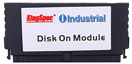 Kingspec SSD-Disk im DOM-Format, 40-polig, PATA, IDE, MLC, On-Module, für Netzwerk- und Spiele-PCs, erhältlich als 2 GB-, 4 GB, 8 GB-, 16 GB- und 32 GB-Variante Schwarz 40PIN 16GB IDE DOM Disk