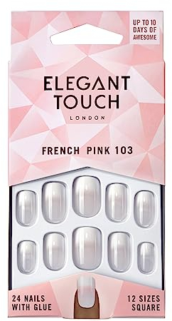 Elegant Touch French Nails 103