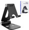 Simpeak Supporto per tablet, supporto per Dock compatibile per telefoni cellulari, accessori, ufficio, altri smartphone in alluminio - nero