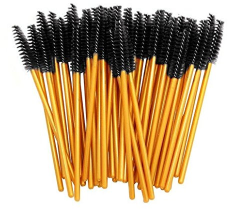 Jiacheng29 Applicatori per mascara monouso, portatili, confezione da 50