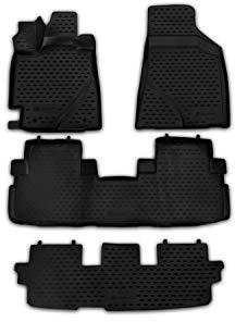 Element 3D Gummimatten Passgenaue Fußmatten Toyota Highlander 2010-2014 4tlg