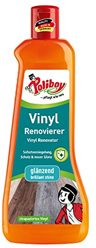 Poliboy - Vinyl Renovierer - zur Auffrischung von strapazierten Vinylböden - Bodenpflege - Einzeln - 500 ml - Made in Germany