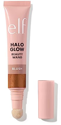 e.l.f. Halo Glow Blush Beauty Wand, Liquid Blush Wand For Radiant, Flushed Cheeks, Infused With Squalane, Vegan & Cruelty-free, Magic Hour