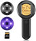 Lupe mit LED-Licht,Digitale Handlupe mit 2 IPS-Bildschirm, 100x Vergrößerung, Licht, Leselupe, Windows-kompatibel, 32 GB TF-Karte